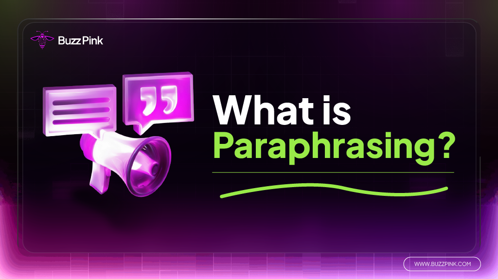 What Is Paraphrasing-01